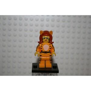 LEGO Tiger Woman Minifigure Series 14 Monsters‎ col219 Orange Excellent